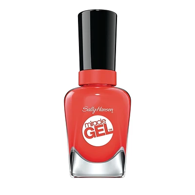 Sally Hansen Miracle Gel Nail Colour, 2 Step Gel System, No UV Light Needed, Up to 8 Day Wear