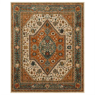 Mohawk Home Coleman Spice Polyester Area Rug