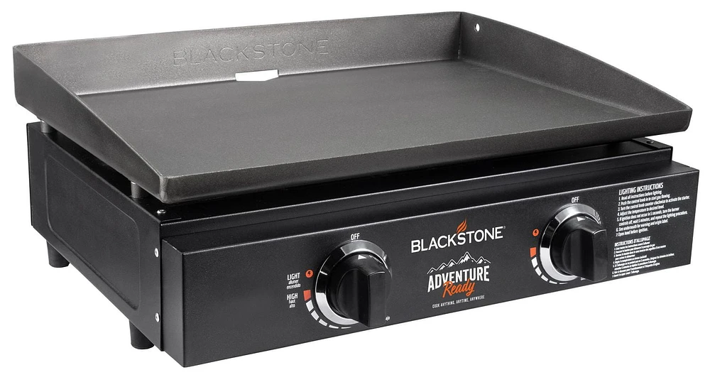 Blackstone 22'' Gas Tabletop 2 Burner Griddle