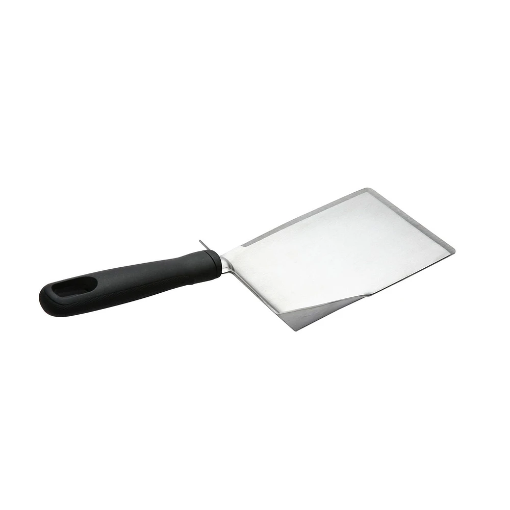 Mainstays Stainless Steel Kitchen Griddle Turner with Comfort Grip Handle, Mainstays Kitchen Griddle Turner