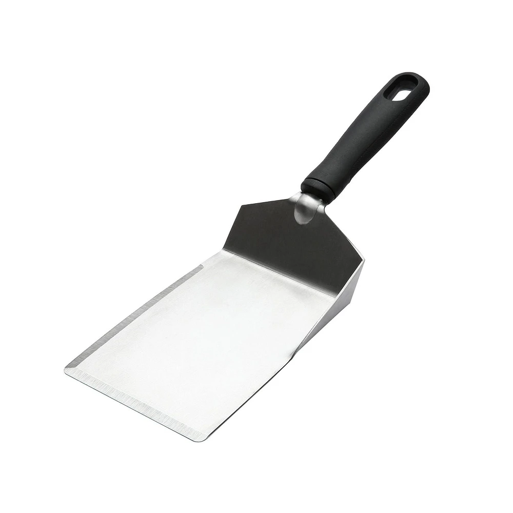 Mainstays Stainless Steel Kitchen Griddle Turner with Comfort Grip Handle, Mainstays Kitchen Griddle Turner