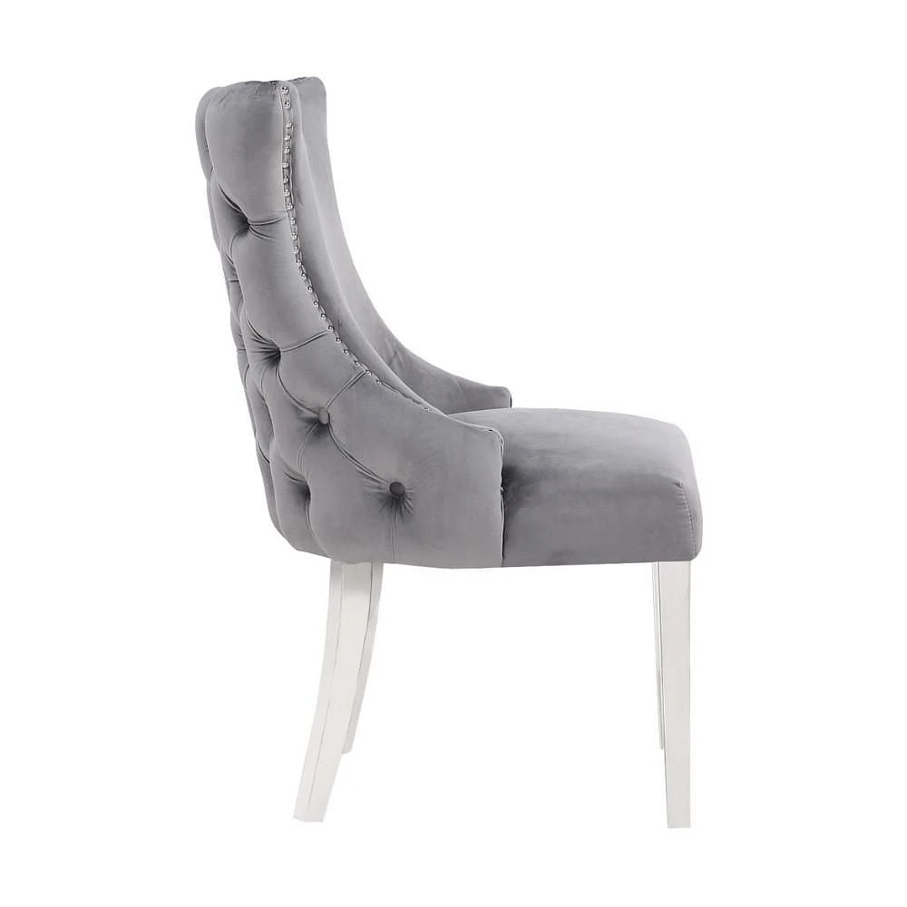 STONEFORT CHAIR – STEEL in Grey SET OF 6