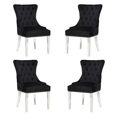 CHAIRUS CHAIR in Black SET OF 4