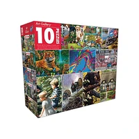 Sure-Lox Collection of 10 Deluxe Puzzles