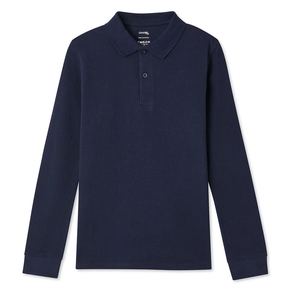 George Boys' Uniform Polo 2-Pack
