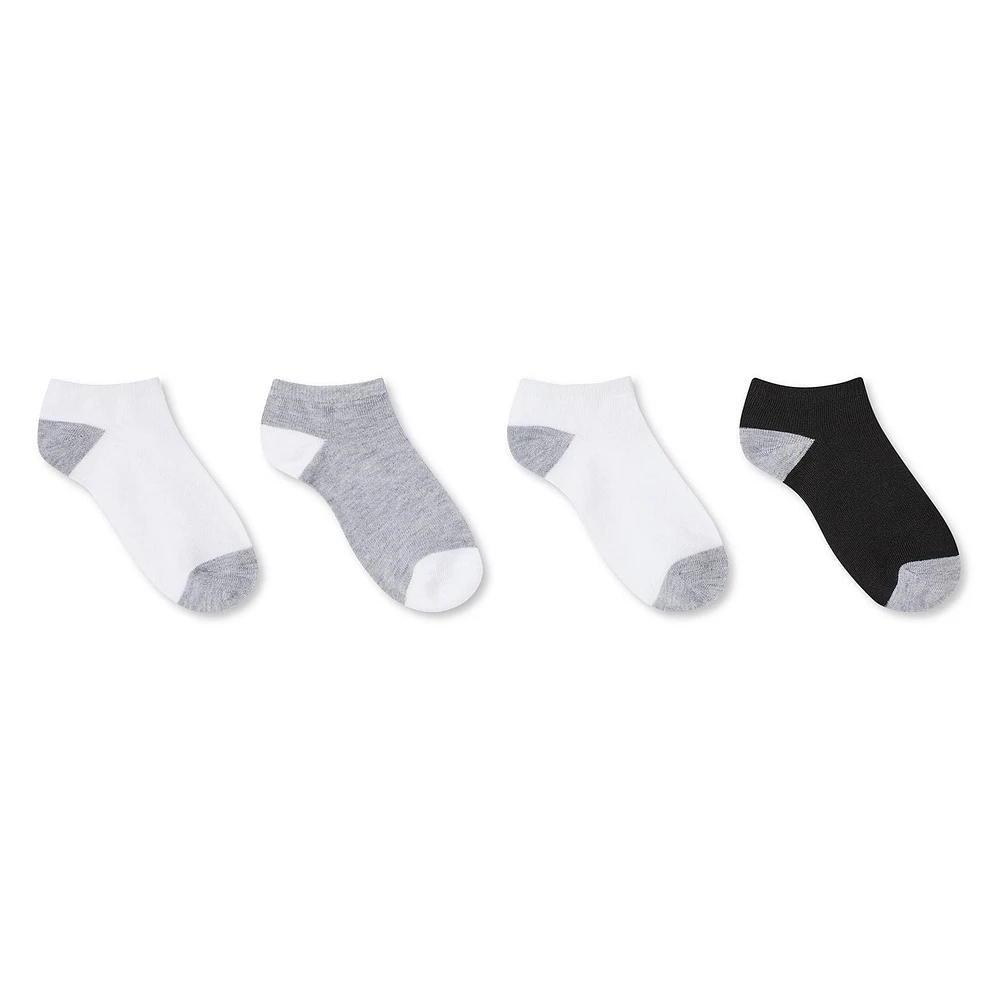 Lot de 4 paires de socquettes George pour filles Pointures 11-2/3-6