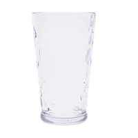 Mainstays Tritan 22-Ounce Clear Hammered Tumbler, HAMMERED TUMBLER