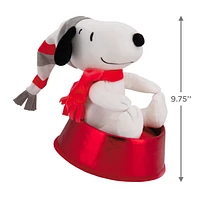 Hallmark 9.75" Christmas Tree Topper (Peanuts Plush Fabric)