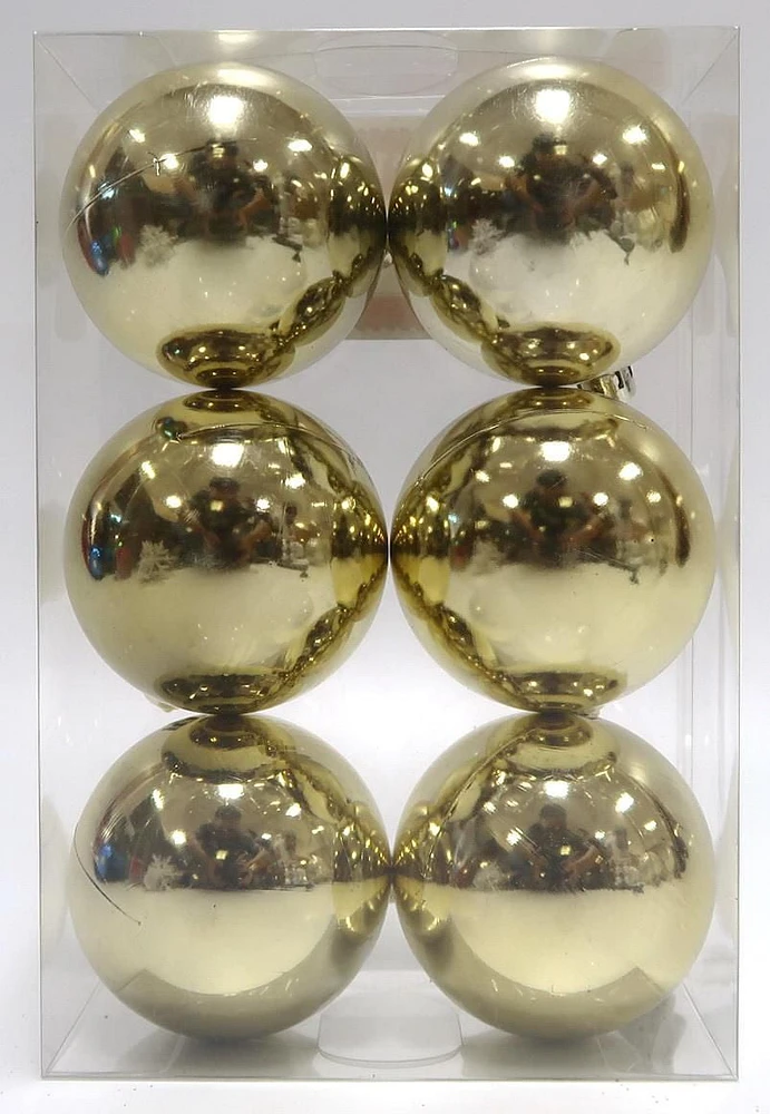 6CTS 60MM SHATTERPROOF ORNAMENTS