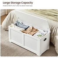 Boutique Home Storage Chest, White