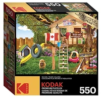 Kodak 550 Piece Puzzle - Better View Treehouse