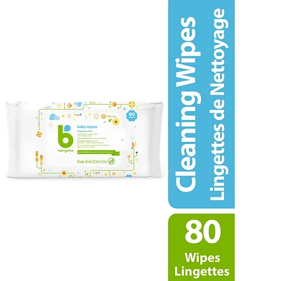 Babyganics Baby Wipes, 80 Count