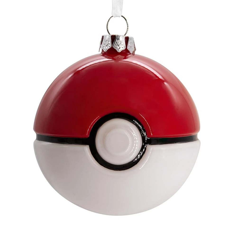 Hallmark Christmas Ornament (Pokémon Poké Ball Blown Glass)