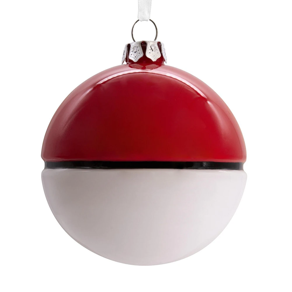 Hallmark Christmas Ornament (Pokémon Poké Ball Blown Glass)