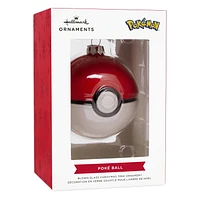 Hallmark Christmas Ornament (Pokémon Poké Ball Blown Glass)