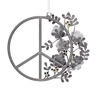 Hallmark Christmas Ornament (Signature Peace Symbol Metal)