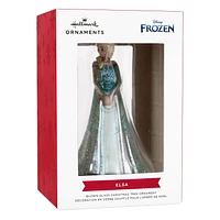 Hallmark Christmas Ornament (Disney Frozen Elsa Blown Glass)