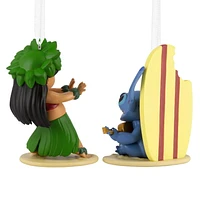 Hallmark Christmas Ornaments (Disney Lilo & Stitch), Set of 2