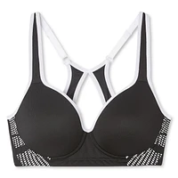 Soutien-gorge de sport réglable à l’arrière Athletic Works pour femmes Tailles 34B-42D
