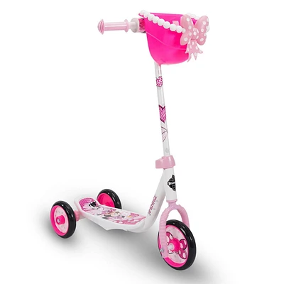 Disney Minnie 3-Wheel Girls’ Preschool Scooter, by Huffy