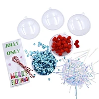 Holiday Time Christmas Create-Your-Own Ornament Kit, Christmas Ornament Kit