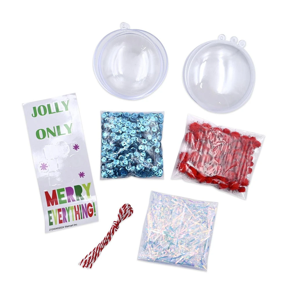 Holiday Time Christmas Create-Your-Own Ornament Kit