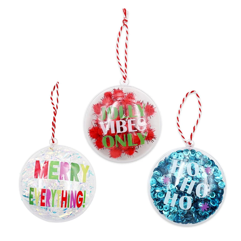 Holiday Time Christmas Create-Your-Own Ornament Kit