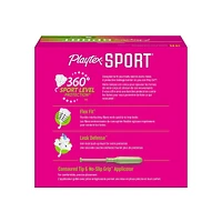 Playtex Sport Unscented Athletic Tampons Super, 36 Tampons