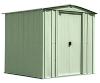 Arrow Select Steel Storage Shed Steel Storage Shed, 6x7, Blue Grey