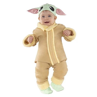 STAR WARS GROGU INFANT COSTUME - Minky Coat and Pants with Cap and Booties