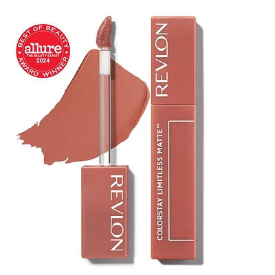 Rouge à lèvres Revlon ColorStay Limitless Matte™, 5 mL Mat liquide 24H, Formule 100% végétalienne