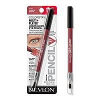 Traceur liquide pour les yeux Revlon ColorStay Multiplayer™, Crayon pour les yeux polyvalent avec un pinceau à estomper, 0.9g 12H Tenue, Tenue hydrofuge.