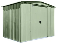 Arrow Classic Steel Storage Shed, 6x4, Charcoal