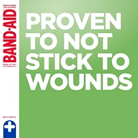 Compresses non adhérentes moyennes de marque BAND-AID® SANS DOULEUR®, 5 cm par 7,6 cm 10 unités