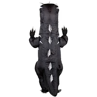 MARVEL’S VENOMOSAURUS INFLATABLE COSTUME - Inflatable Child Costume of Venom Symbiote as Dinosaur with Gloves