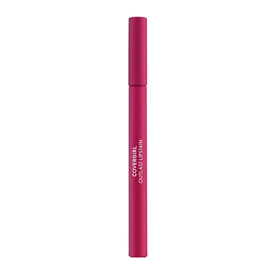 Outlast Lipstain, Smooth Application, Precise Pen-Like Tip, Transfer-Proof, Satin Stained Finish, Vegan Formula, Satin lip stain finish