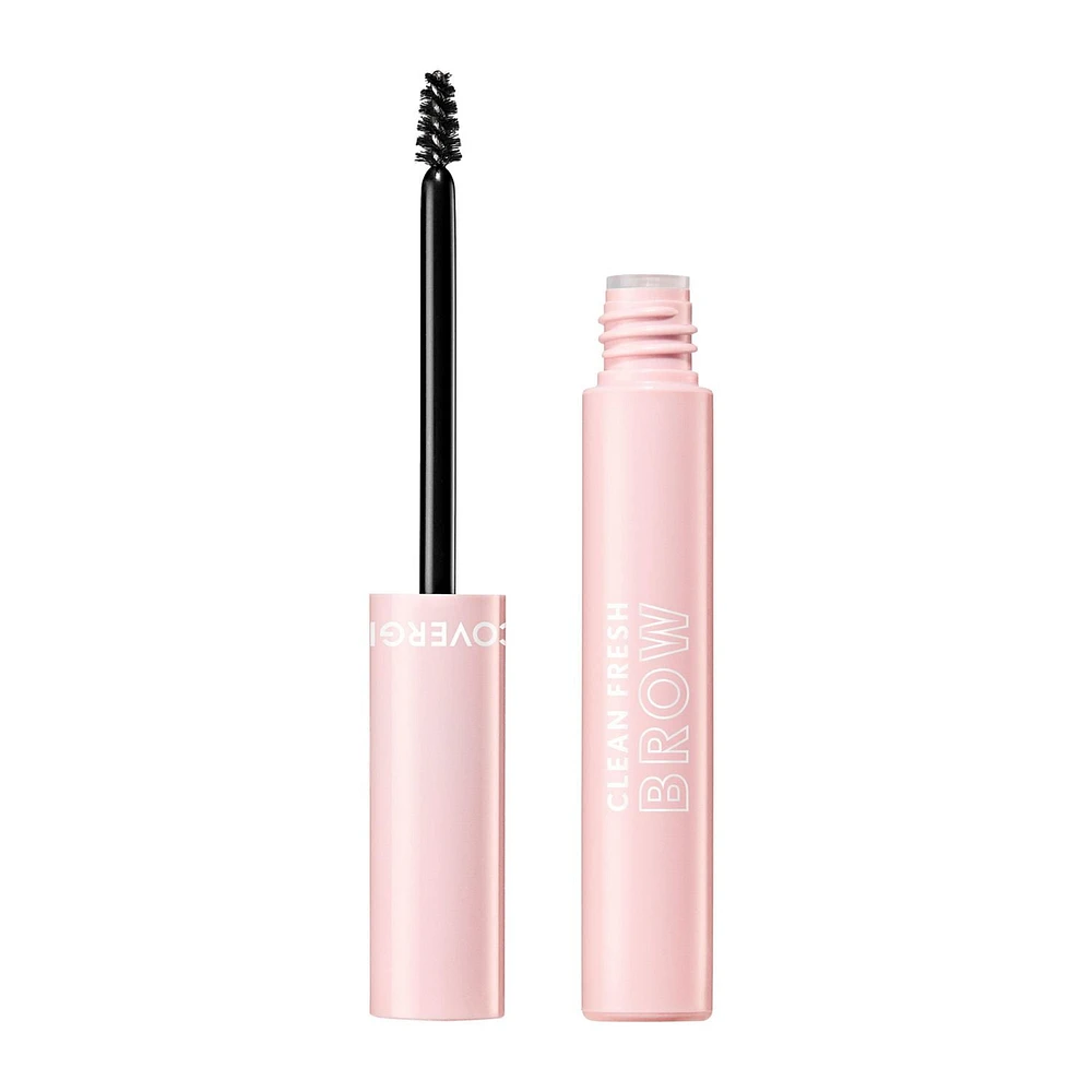 Clean Fresh Brow Enhancer Gel Wax, Flexible Hold, Non-Sticky, Non-Crunchy, All-Day Wear, Vegan Formula, Sweat-proof and transfer-proof