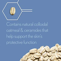 Crème nettoyante Aveeno Soin de l’eczéma, avoine colloïdale, céramides, gel douche pour l’eczéma, soulagement de la peau sèche qui démange, sans parfum PRE-9M