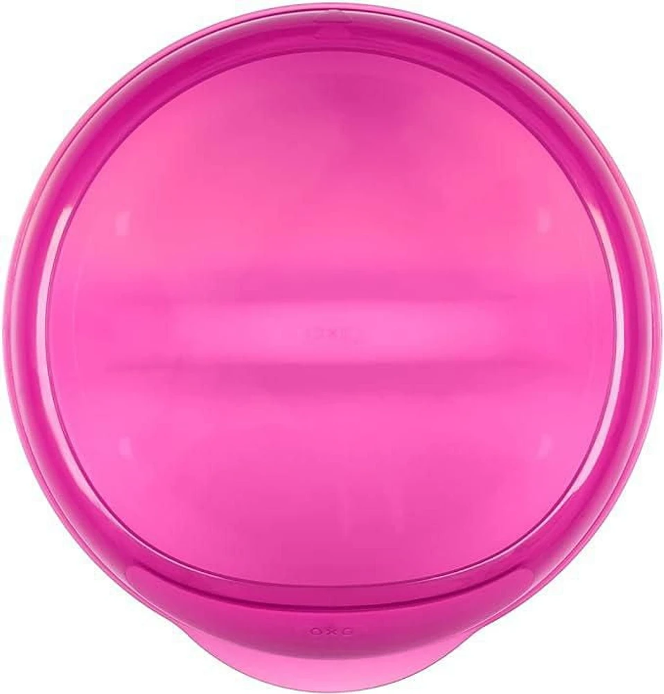 OXO Tot - Divided Feeding Dish - Perfect for Toddlers Learning to Feed Themselves - BPA-free - Baby Mealtime - Pink