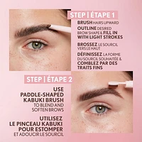 Covergirl Clean Fresh Brow Filler Pomade Crayon à Sourcils, Pointe Ultra Précise, Formule Crémeuse, Riche en Pigments, Fini Mat Doux, Formule Vegan Formule crémeuse