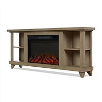 Penrose 58" Slim Electric Fireplace TV Stand