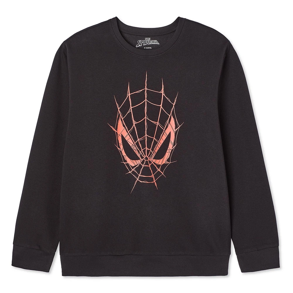 Marvel Men's Spider-Man Long Sleeve Tee