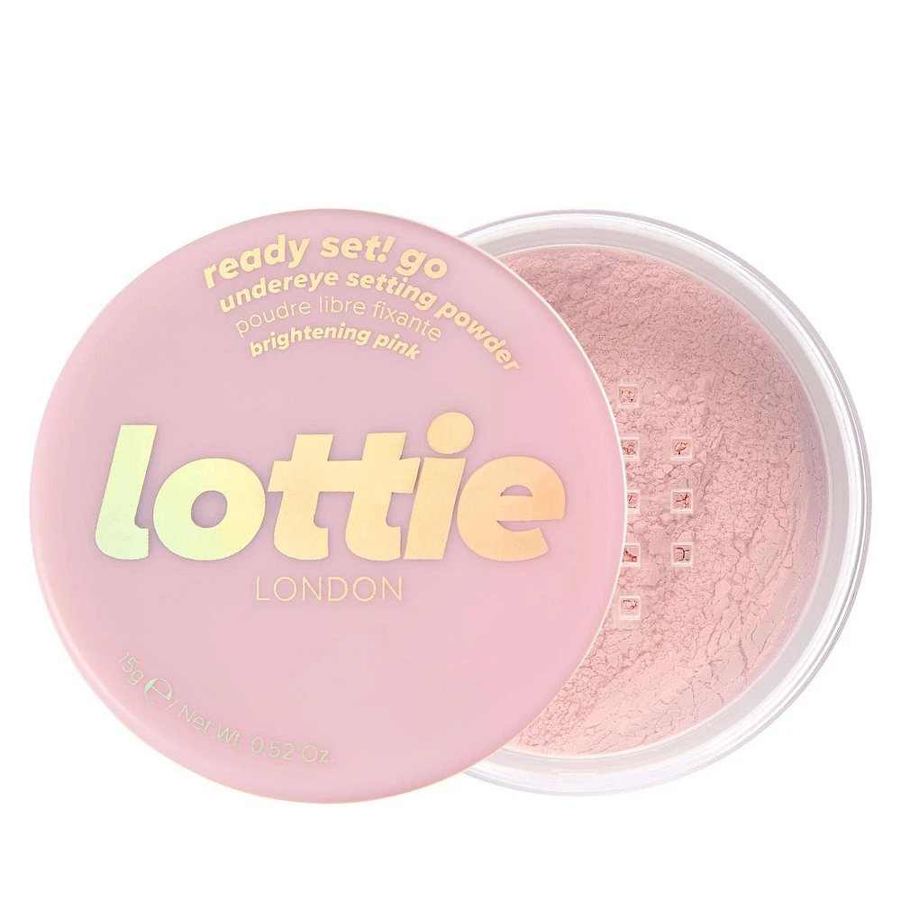 Lottie - Ready set! Go - Poudre Libre Fixante - Brightening Pink - 15g Poudre Libre