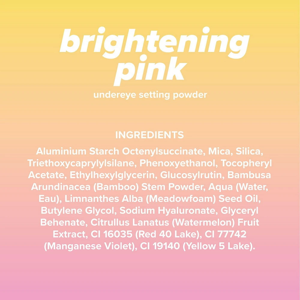 Lottie - Ready set! Go - Poudre Libre Fixante - Brightening Pink - 15g Poudre Libre