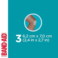 Pansements adhésifs très grands Band-Aid Hydro Seal en gel hydrocolloïdal, pour le soin des ampoules et plaies, imperméables 3 unités