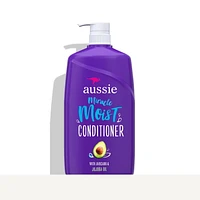 Aussie Miracle Moist with Avocado & Jojoba Oil, Paraben Free Conditioner, 778 mL