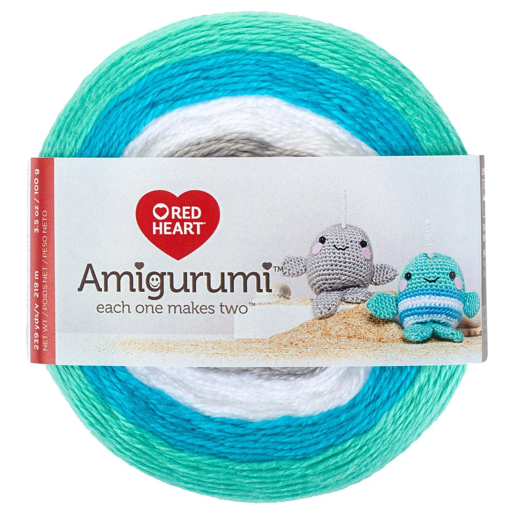 Red Heart® Amigurumi™ Yarn, Acrylic #1 Super Fine, 3.5oz/100g, 239 Yards