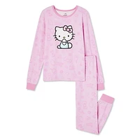 Hello Kitty Girls' Pajama 2-Piece Set