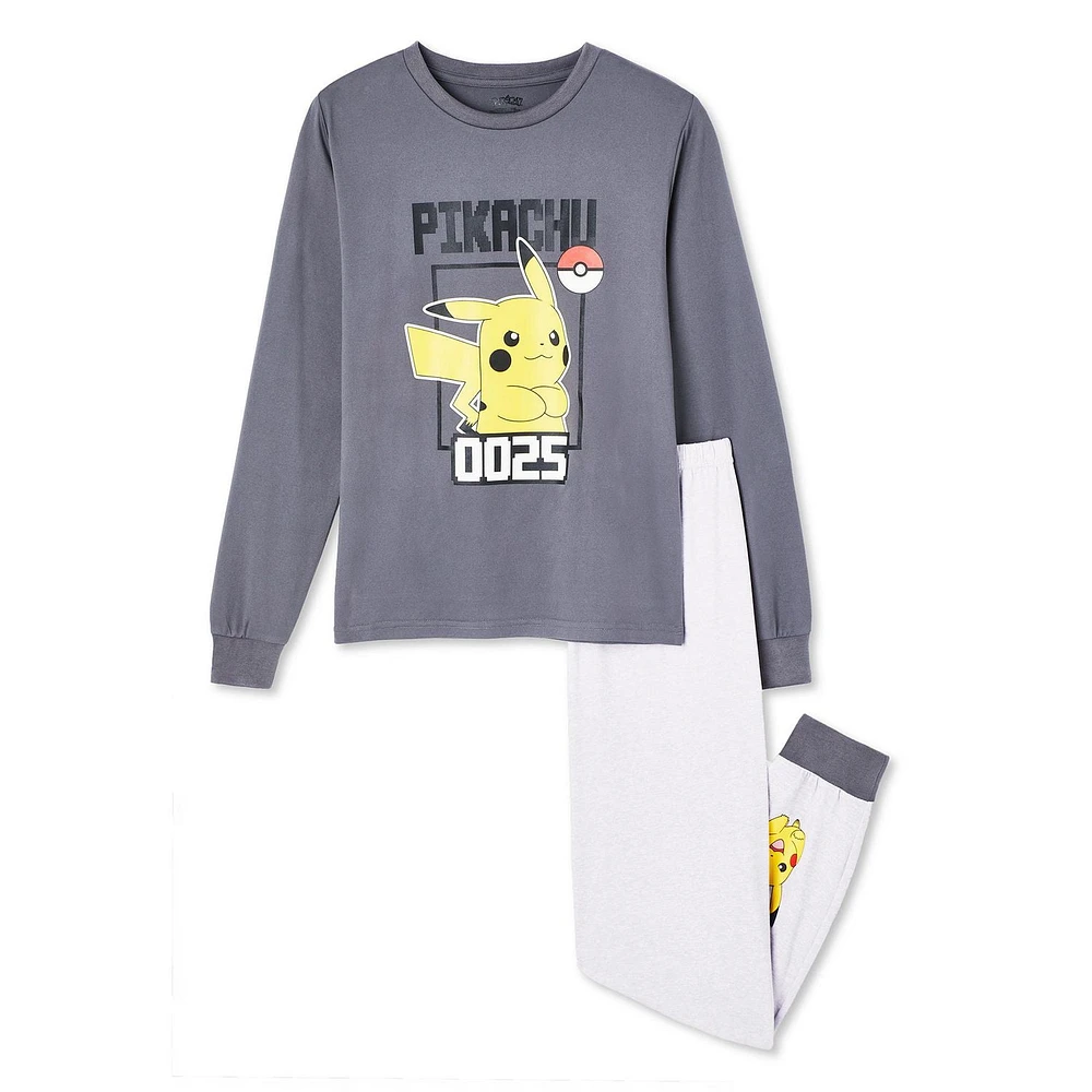 Pokemon Boys' Pajama 2-Piece Set