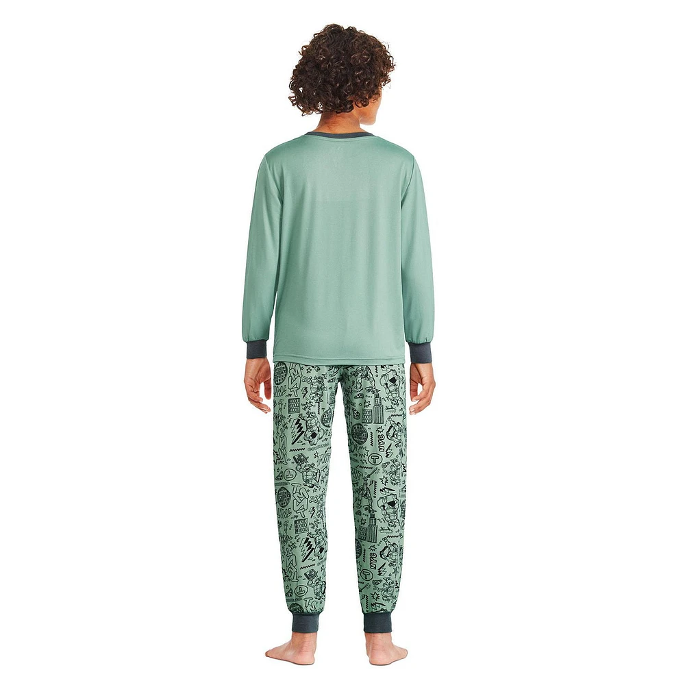 Teenage Mutant Ninja Turtles Boys' Pajama 2-Piece Set